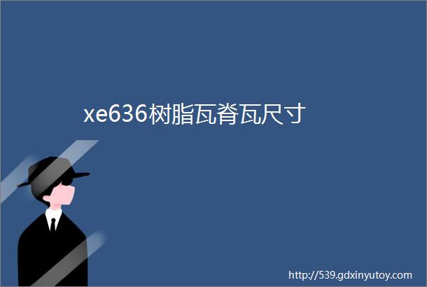 xe636树脂瓦脊瓦尺寸